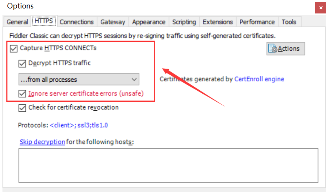 HTTPS选项